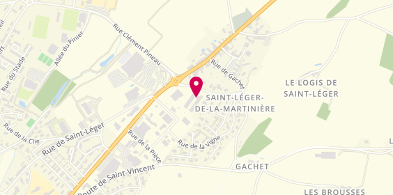 Plan de SARL Saint Jacques, Chemin chemin des Talles, 79500 Melle