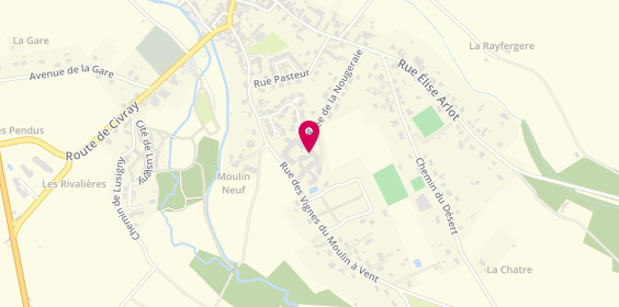 Plan de Fondation Partage et Vie - EHPAD la Nougeraie - Usson-du-Poitou, 10 Allée de la Nougeraie, 86350 Usson-du-Poitou