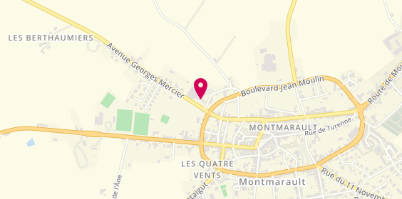 Plan de Maison de Retraite Emeraude, 2 avenue Georges Mercier, 03390 Montmarault