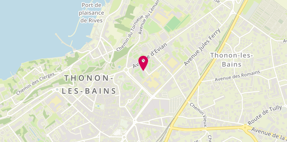Plan de Foyer Restaurant Les Ursules, 3 Rue des Potiers, 74200 Thonon-les-Bains