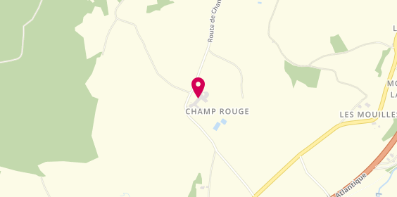Plan de EHPAD de Champrouge, 1409 Route De
Chp Rouge, 71250 Mazille