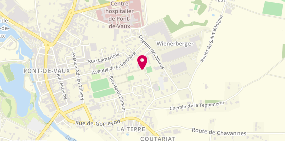 Plan de Marpa de la Verchère, 170 Rue des Sports, 01190 Pont-de-Vaux