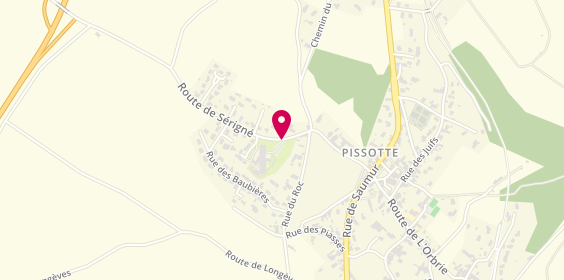 Plan de Ehpad Multisite Pissotte Vouvant, 35 Route Sérigné, 85200 Pissotte