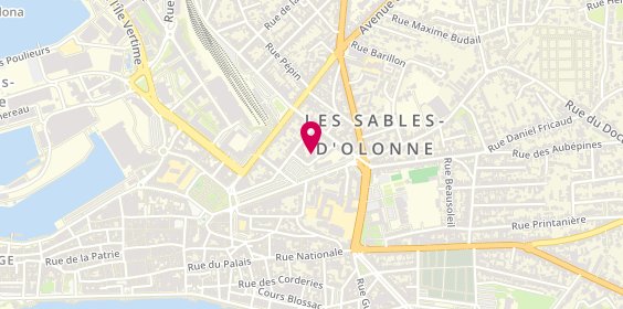 Plan de Korian le Bourgenay, 1 Rue du Chenal, 85100 Les Sables-d'Olonne