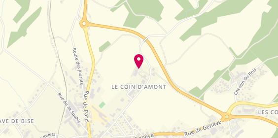 Plan de Ehpad Louise Mignot St Laurent, 39 Rue Coin d'Amont, 39150 Saint-Laurent-en-Grandvaux