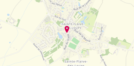 Plan de Residence Autonomie Bernadette, 8 Rue Stade, 85150 Sainte-Flaive-des-Loups