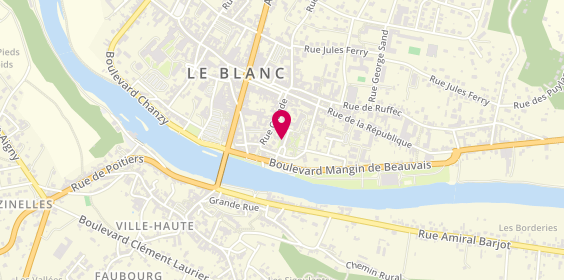 Plan de Résidence Autonomie des Trois Roues, 3 Rue Emile Benaise, 36300 Le Blanc