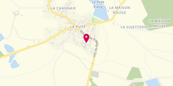 Plan de Maison de Retraite Ste Elizabeth, 20 Route de Paizay le Sec, 86260 La Puye