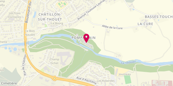 Plan de EHPAD Résidence Pompairain, Allée de Pompairain, 79200 Châtillon-sur-Thouet