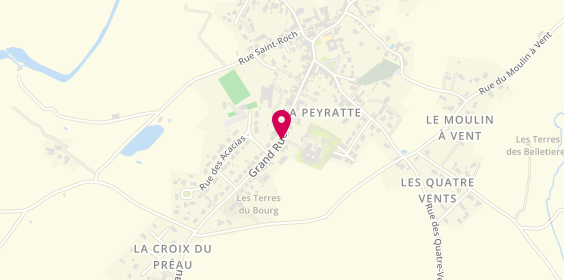 Plan de Ehpad Residence des Rocs, 33 Grande Rue, 79200 La Peyratte