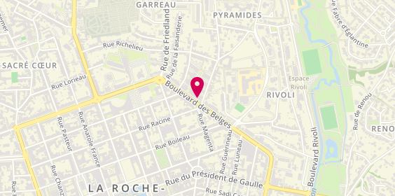 Plan de Korian le Richelieu, 96 Boulevard des Belges, 85000 La Roche-sur-Yon