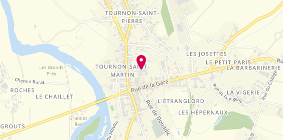 Plan de Epdad Notre Demae de Confiance, 20 Rue de la Mairie, 36220 Tournon-Saint-Martin