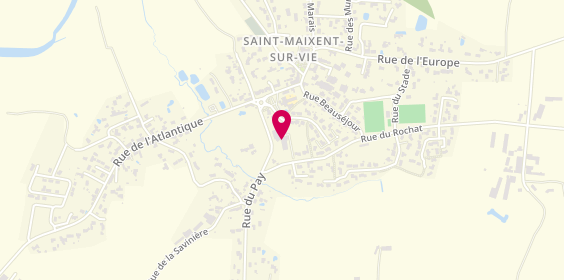 Plan de Residence Autonomie Les Primeveres, 6 Ham. Du Rochat, 85220 Saint-Maixent-sur-Vie