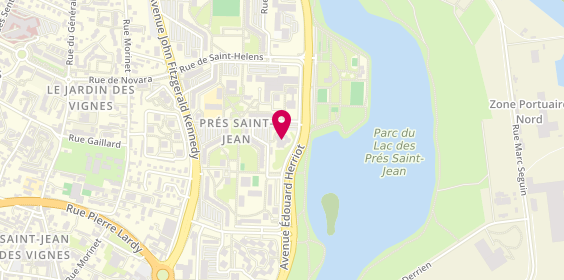 Plan de Residence Roger Lagrange, 1 Rue Aristide Briand, 71100 Chalon-sur-Saône