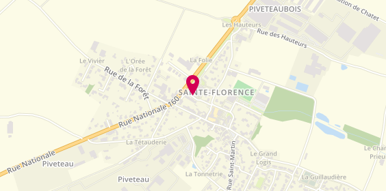 Plan de Residence Autonomie Claire Fontaine, Sainte Florence 2 Impasse Christian Villeneuve, 85140 Essarts-en-Bocage