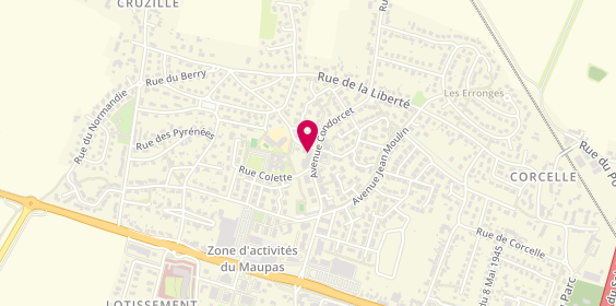 Plan de Résidence Les Almatides, le Maupas
20 avenue Condorcet, 71880 Châtenoy-le-Royal