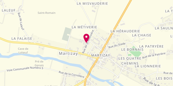 Plan de Marpa Les Hirondelles, 28 Place Champ de Foire, 36220 Martizay