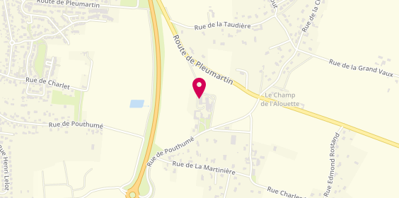 Plan de Les Tilleuls, 70 Route de Pleumartin, 86100 Châtellerault