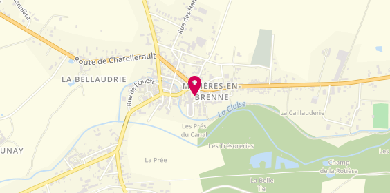 Plan de EHPAD Résidence de la Brenne, 15 Rue des Orchidées, 36290 Mézières-en-Brenne