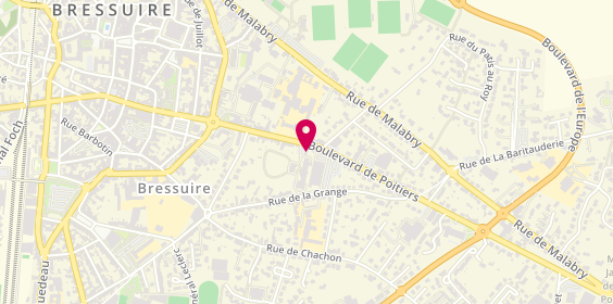 Plan de Ehpad P - Residence Allonneau, 41 Boulevard de Poitiers, 79300 Bressuire