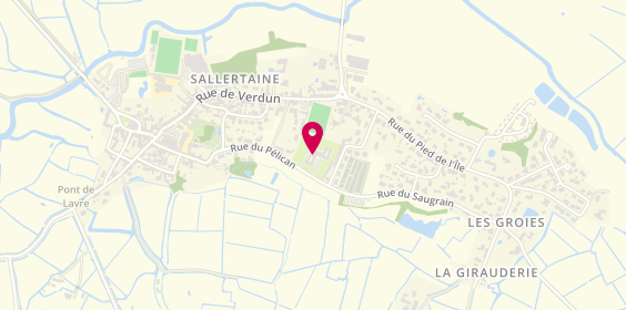 Plan de Residence Autonomie au Vent des Marais, 53 Rue du Pélican, 85300 Sallertaine