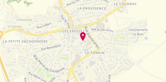 Plan de Residence Autonomie Les Myosotis, 1 Rue Paix, 85590 Les Epesses