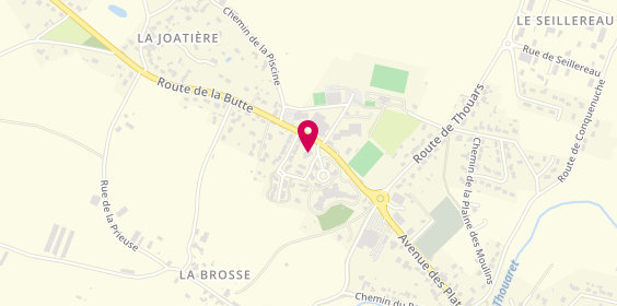 Plan de Maison de Retraite le Grand Chêne, 35 avenue des Platanes, 79330 Saint-Varent