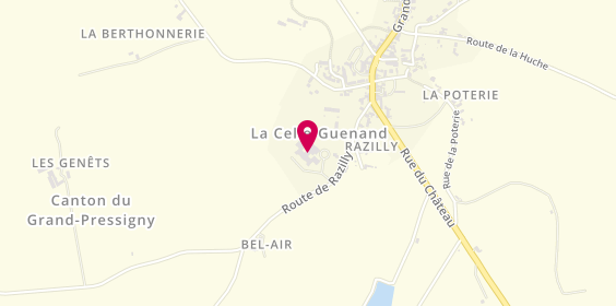 Plan de Chataigneraie, 13 Route de Razilly, 37350 La Celle-Guenand
