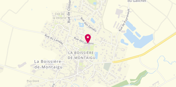 Plan de Residence Autonomie Oxalis, 10 Bis Rue Jardins, 85600 La Boissière-de-Montaigu