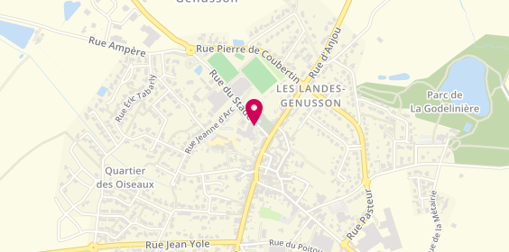 Plan de Ehpad Les Bruyeres, 1 Rue du Stade, 85130 Les Landes-Genusson
