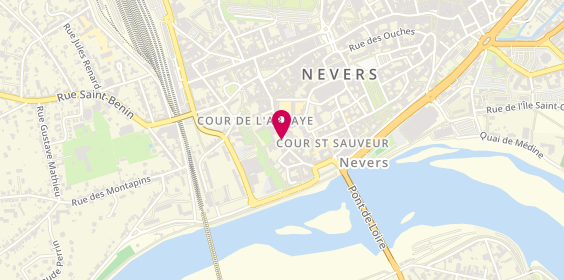 Plan de EHPAD ARPAVIE Saint-Genest, 12 Rue Saint-Genest, 58000 Nevers