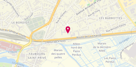 Plan de EHPAD Antoine Moreau, 25 Rue Antoine Moreau, 18000 Bourges
