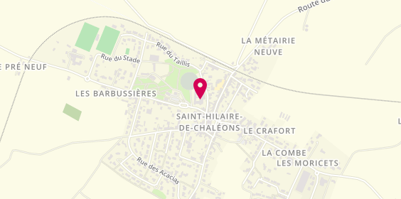 Plan de Maison de Retraite St André, 6 Rue Eloi Guitteny, 44680 Saint-Hilaire-de-Chaléons