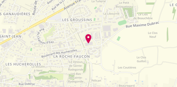 Plan de Ehpad Les Groussins, Lieu-Dit « le Château d'Eau »
Boulevard des Hucherolles, 37500 Chinon
