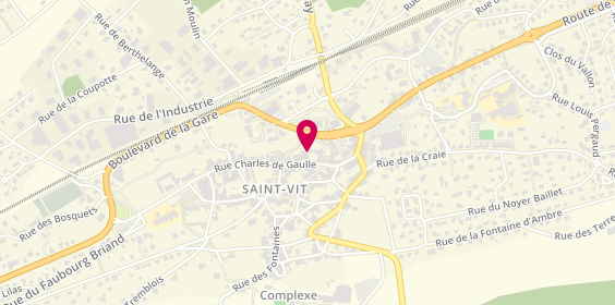 Plan de Unite de Vie de St Vit, 22 Rue Charles de Gaulle, 25410 Saint-Vit