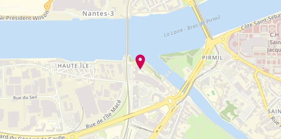 Plan de Centre de Readaptation du Confluent Viva, 6 Bis Rue Éric Tabarly, 44200 Nantes