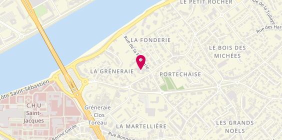 Plan de Le Parc de Diane - Ehpad à Nantes (44) | LNA Santé, 16 Rue de la Fonderie, 44200 Nantes