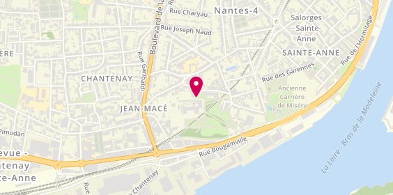 Plan de EHPAD - Notre-Dame du Chêne (Groupe VYV), 13 Rue de la Brianderie, 44100 Nantes