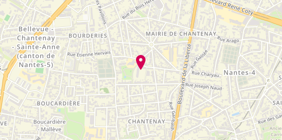 Plan de Ehpad de Fonteny, 27 Rue du Fonteny, 44100 Nantes