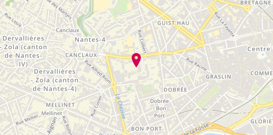 Plan de Résidence Notre Dame de Charité, 6 Rue Huchette, 44100 Nantes