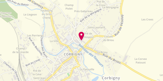 Plan de Oeuvre Hospitalière, 2 Rue des Capucins, 58800 Corbigny