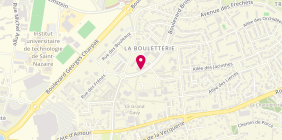 Plan de EHPAD - Suzanne Flon (Groupe VYV), 51 Boulevard Emile Broodcoorens, 44600 Saint-Nazaire