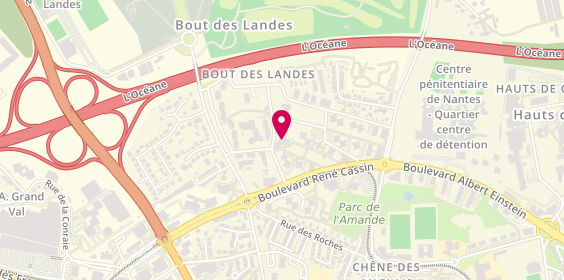Plan de Résidence Autonomie Bout des Landes, 6 Rue de Concarneau, 44300 Nantes