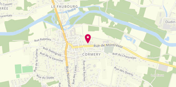 Plan de Maison de Retraite Abbatiale, 35 Rue de Montrésor, 37320 Cormery