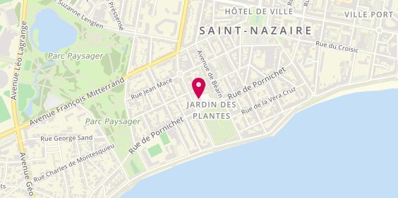 Plan de Residence Autonomie des Jardins, 50 Rue de Pornichet, 44600 Saint-Nazaire