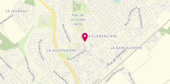 Plan de EHPAD Léontine Vié, 11 Rue Ecoles, 44470 Thouaré-sur-Loire