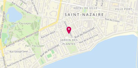 Plan de Résidence Autonomie Paul Delmet, 35 avenue de Béarn, 44600 Saint-Nazaire