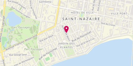 Plan de Résidence Jean Macé, 50 avenue de Béarn, 44600 Saint-Nazaire