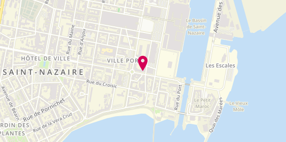 Plan de Résidence le Port, 8 Boulevard René Coty, 44600 Saint-Nazaire
