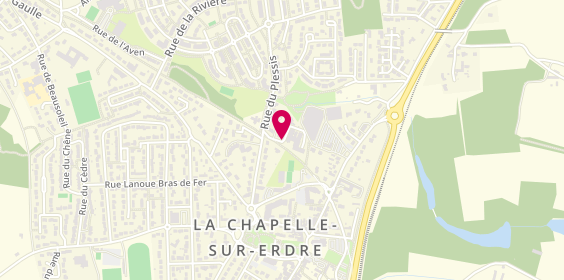 Plan de Maison Retraite du Ploreau, 2 Rue Émilie Launay, 44240 La Chapelle-sur-Erdre